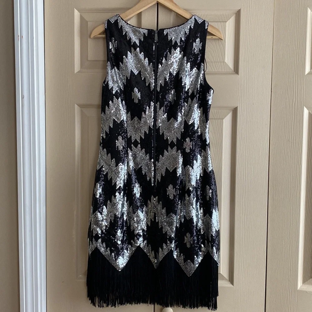 1920’s Style Flapper Sequin Dress - Picture 7 of 12
